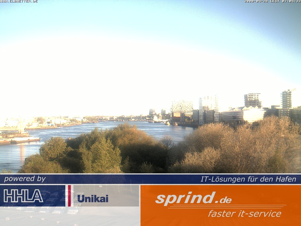 Archiv Foto Webcam Hamburg: Cruise Center Hafencity