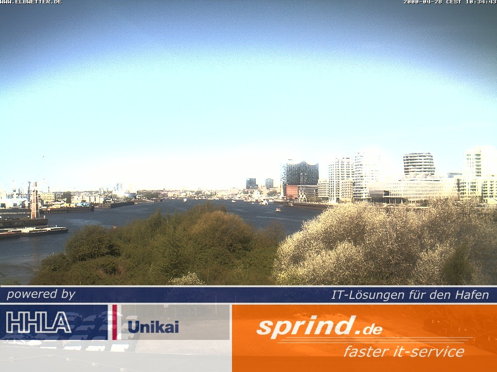 Archiv Foto Webcam Hamburg: Cruise Center Hafencity