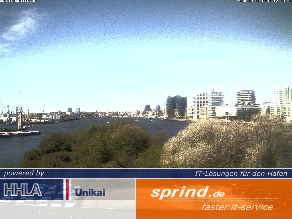 Archiv Foto Webcam Hamburg: Cruise Center Hafencity