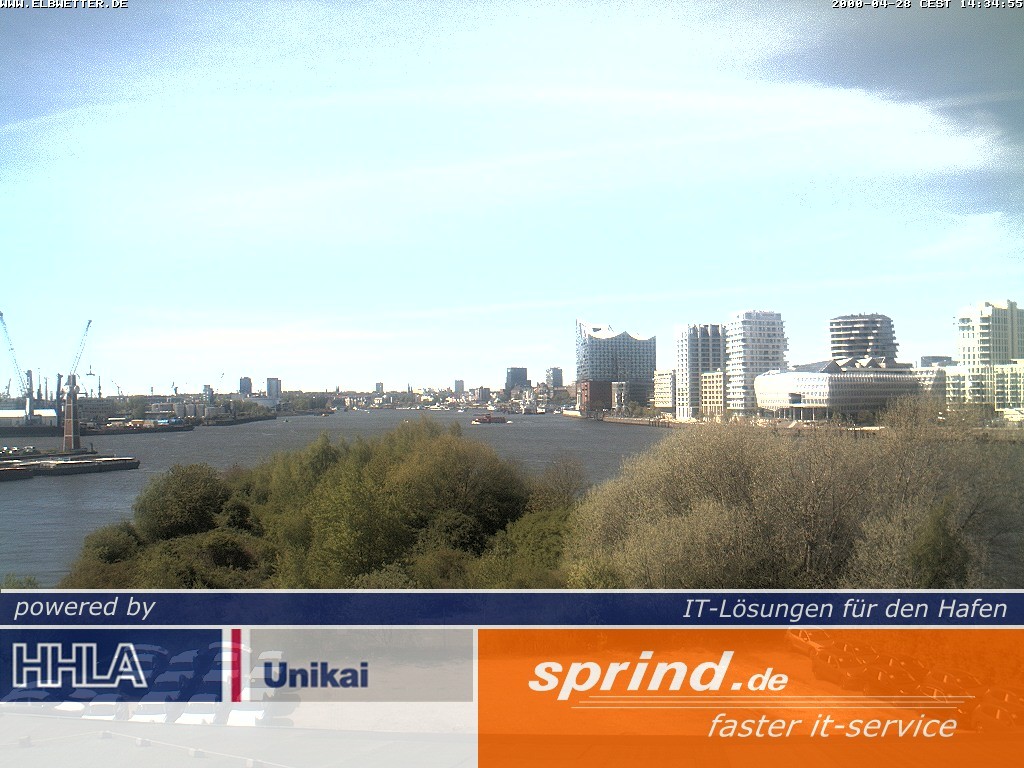 Archiv Foto Webcam Hamburg: Cruise Center Hafencity