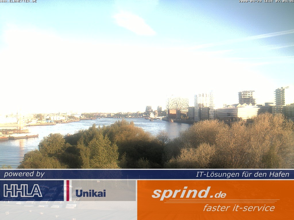 Archiv Foto Webcam Hamburg: Cruise Center Hafencity