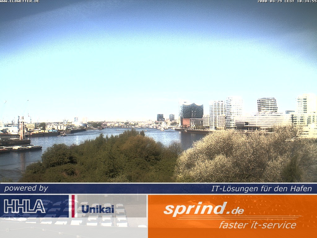 Archiv Foto Webcam Hamburg: Cruise Center Hafencity