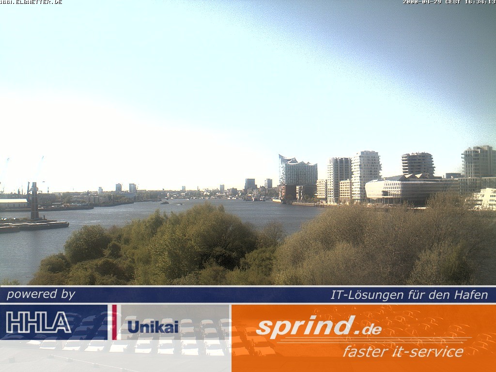 Archiv Foto Webcam Hamburg: Cruise Center Hafencity