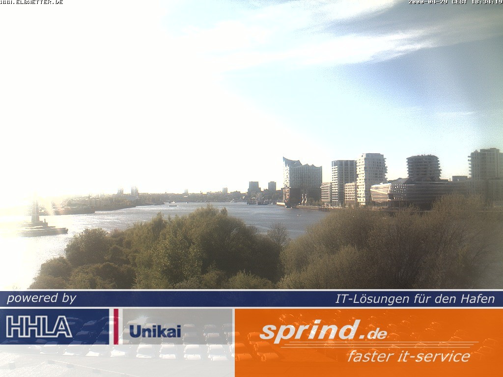 Archiv Foto Webcam Hamburg: Cruise Center Hafencity