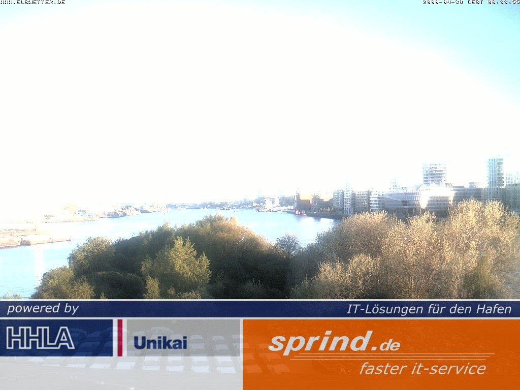 Archiv Foto Webcam Hamburg: Cruise Center Hafencity