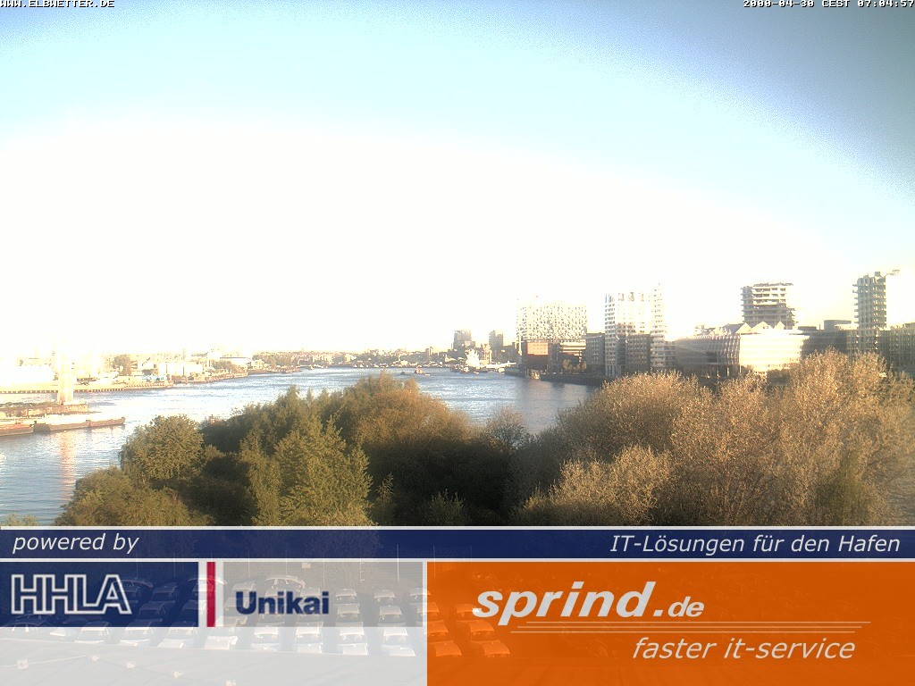 Archiv Foto Webcam Hamburg: Cruise Center Hafencity