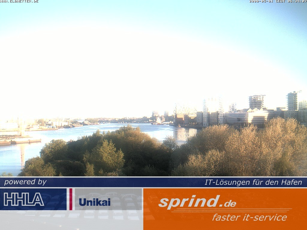 Archiv Foto Webcam Hamburg: Cruise Center Hafencity