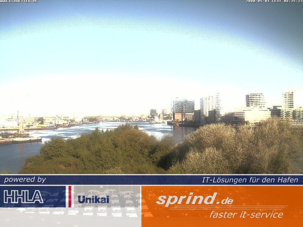 Archiv Foto Webcam Hamburg: Cruise Center Hafencity