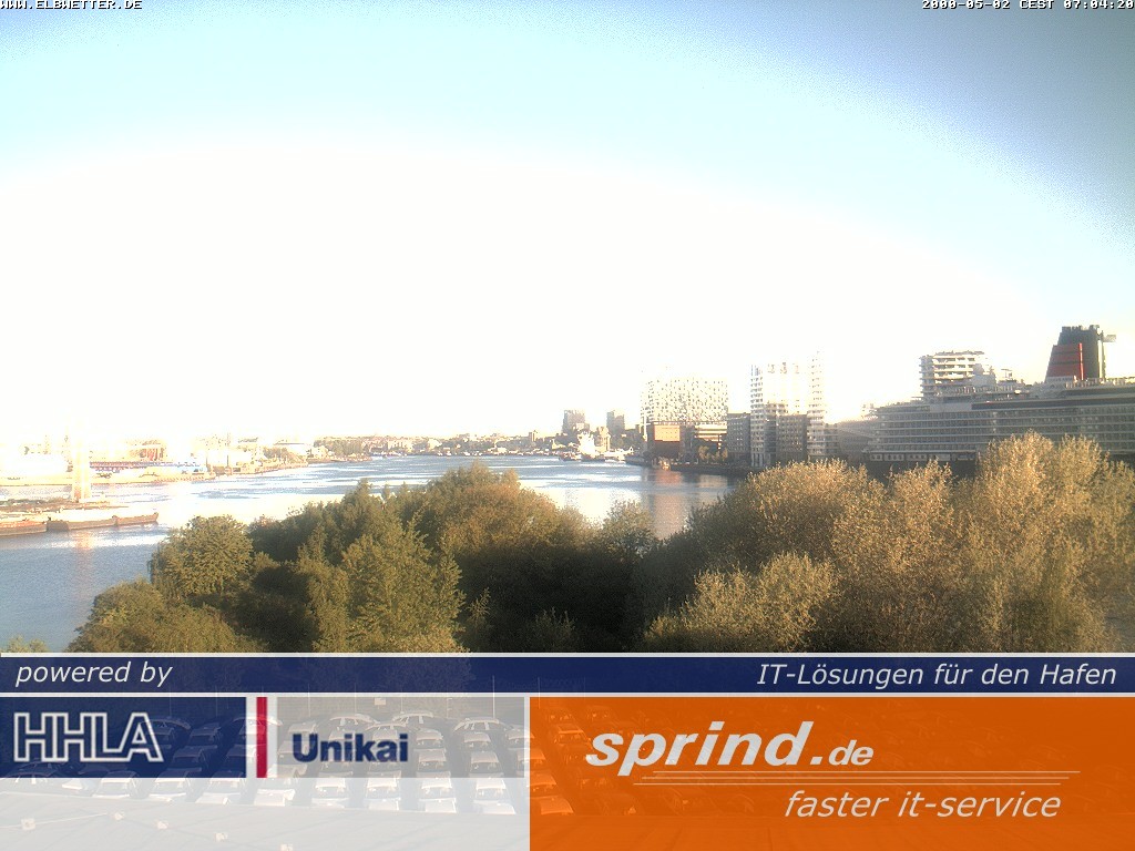 Archiv Foto Webcam Hamburg: Cruise Center Hafencity
