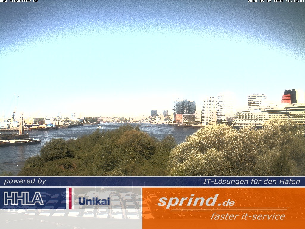 Archiv Foto Webcam Hamburg: Cruise Center Hafencity