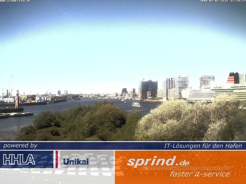 Archiv Foto Webcam Hamburg: Cruise Center Hafencity