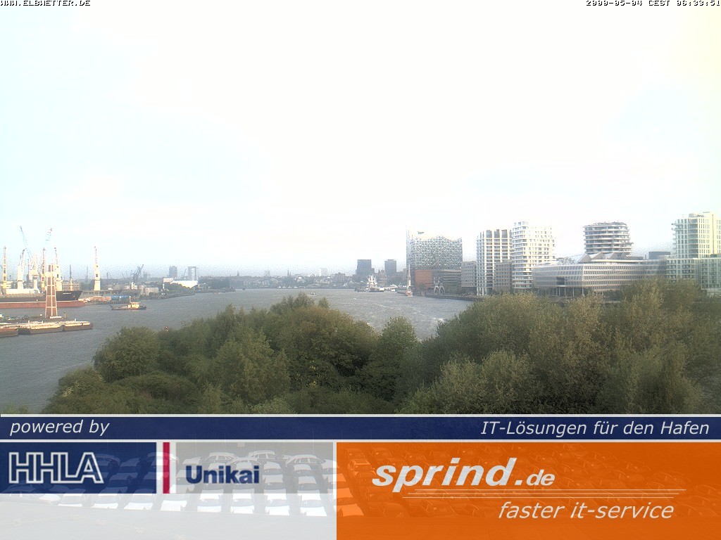 Archiv Foto Webcam Hamburg: Cruise Center Hafencity