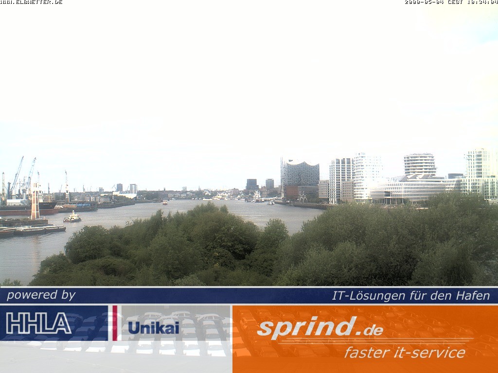 Archiv Foto Webcam Hamburg: Cruise Center Hafencity