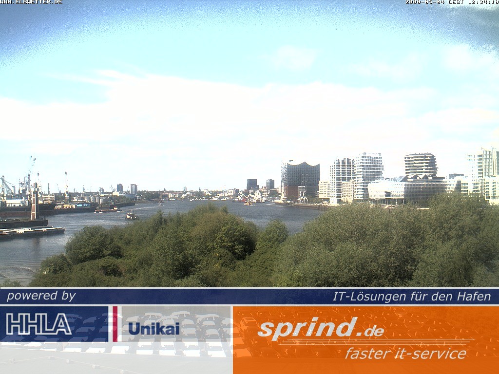 Archiv Foto Webcam Hamburg: Cruise Center Hafencity