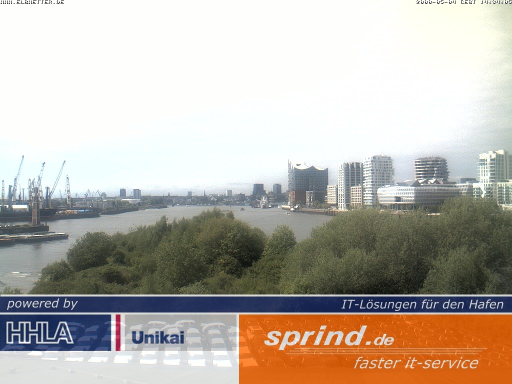 Archiv Foto Webcam Hamburg: Cruise Center Hafencity