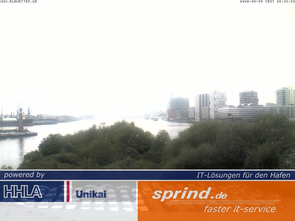 Archiv Foto Webcam Hamburg: Cruise Center Hafencity