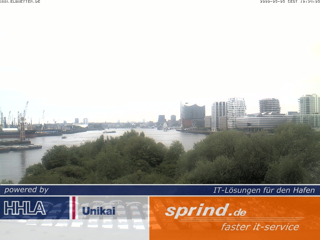 Archiv Foto Webcam Hamburg: Cruise Center Hafencity
