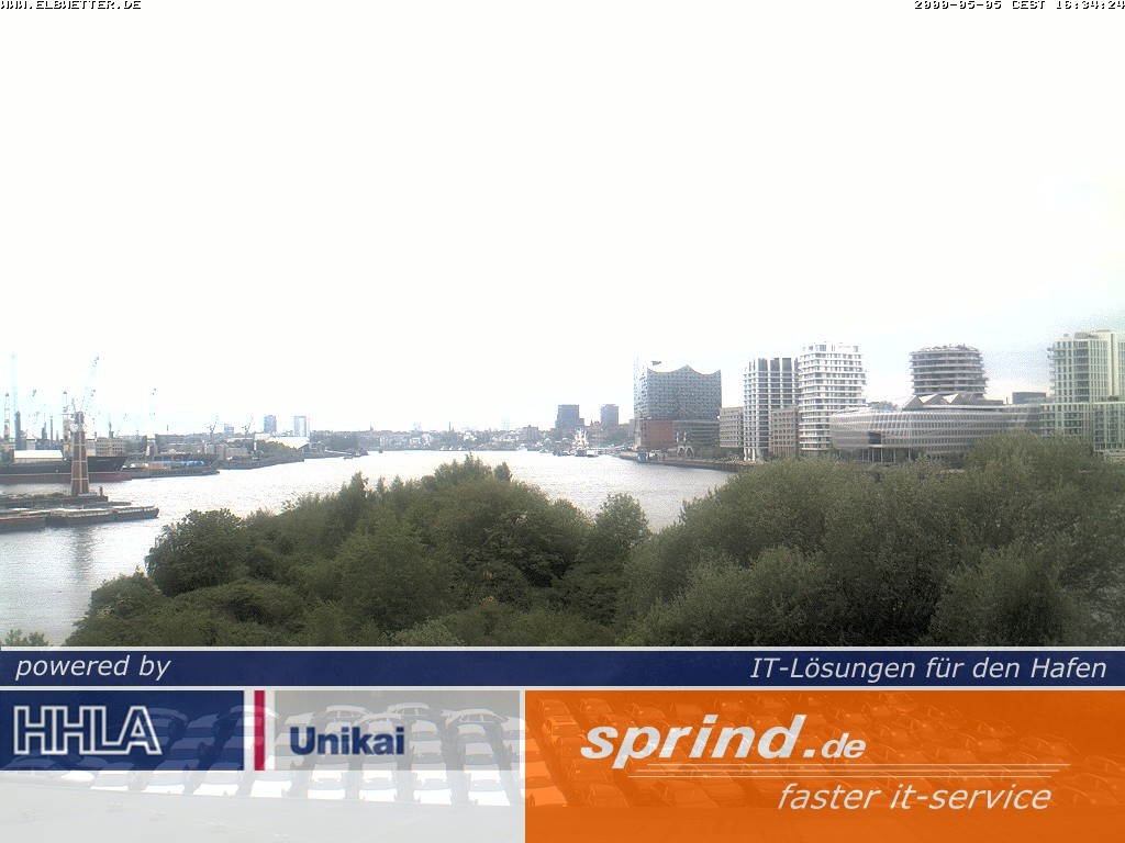 Archiv Foto Webcam Hamburg: Cruise Center Hafencity