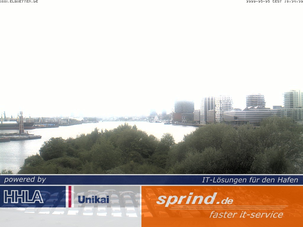 Archiv Foto Webcam Hamburg: Cruise Center Hafencity