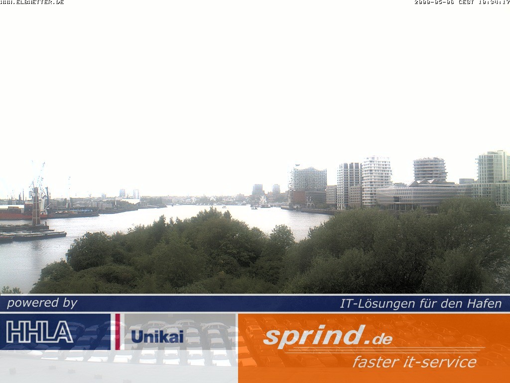Archiv Foto Webcam Hamburg: Cruise Center Hafencity