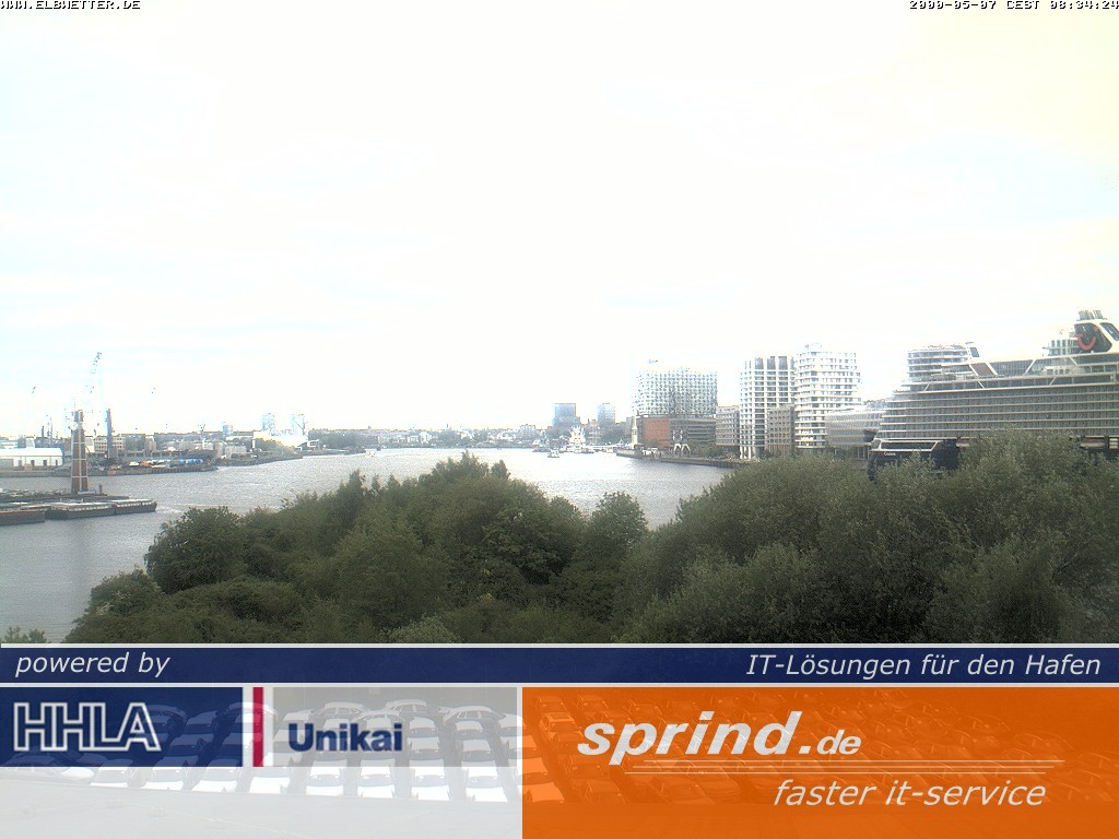 Archiv Foto Webcam Hamburg: Cruise Center Hafencity