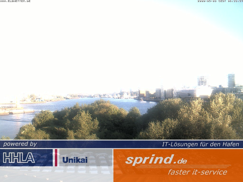 Archiv Foto Webcam Hamburg: Cruise Center Hafencity