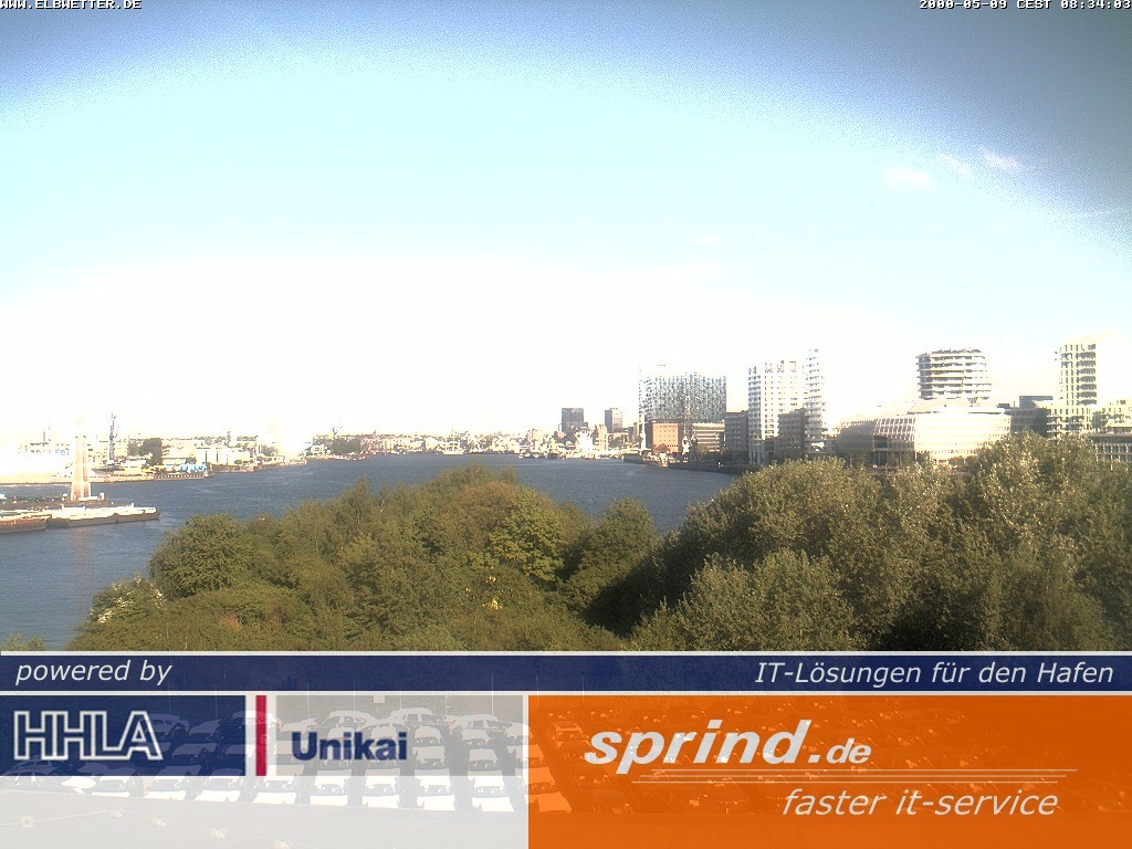 Archiv Foto Webcam Hamburg: Cruise Center Hafencity