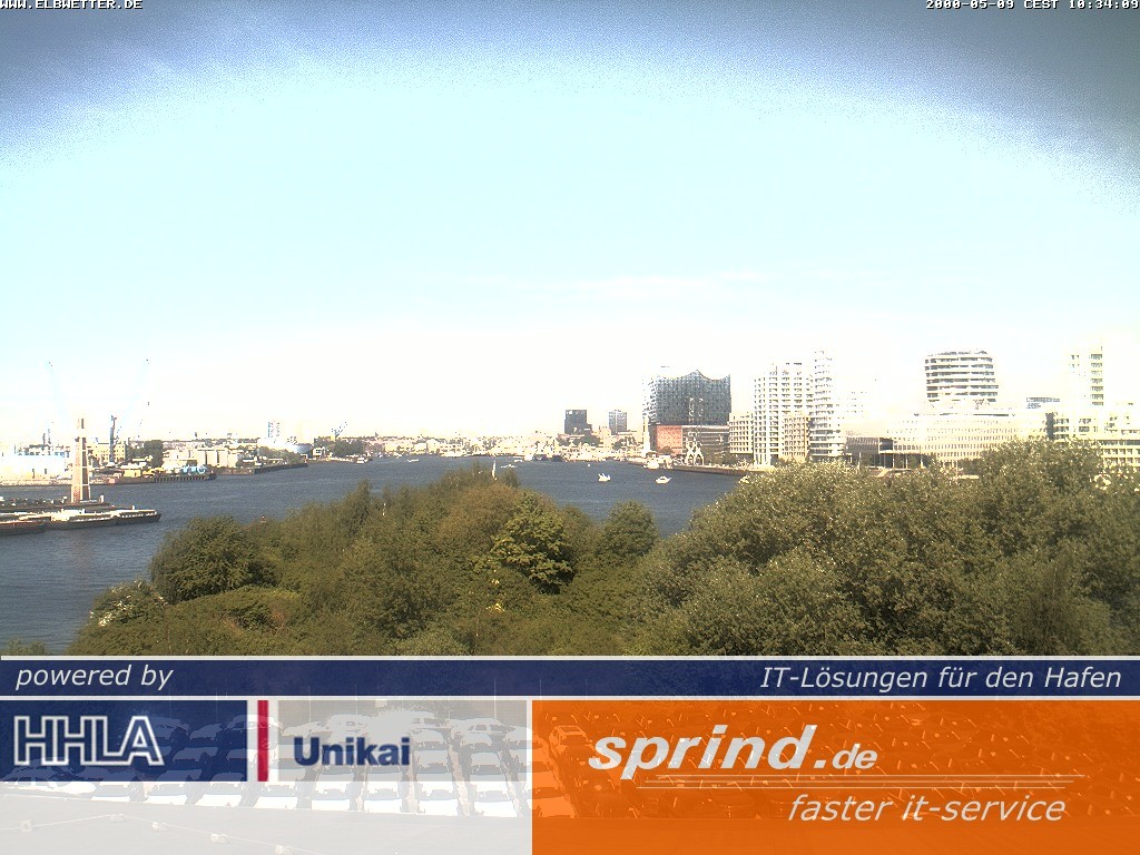 Archiv Foto Webcam Hamburg: Cruise Center Hafencity