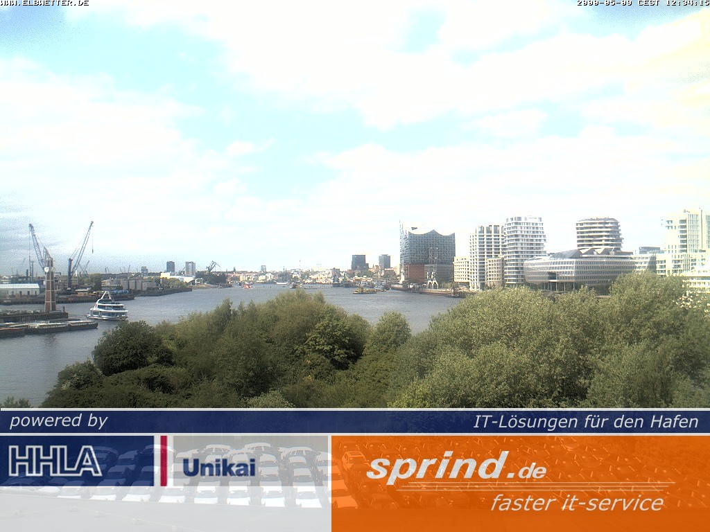 Archiv Foto Webcam Hamburg: Cruise Center Hafencity
