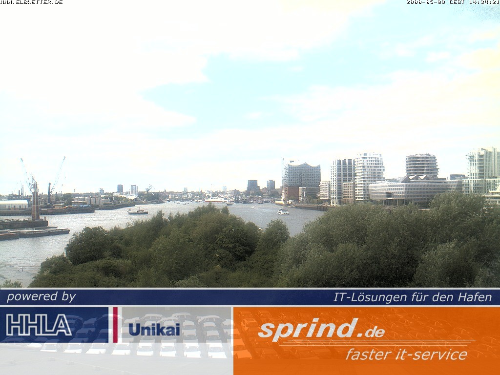 Archiv Foto Webcam Hamburg: Cruise Center Hafencity