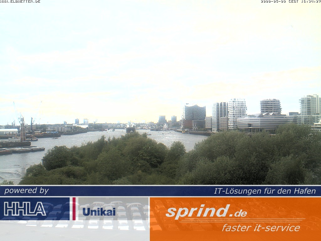 Archiv Foto Webcam Hamburg: Cruise Center Hafencity