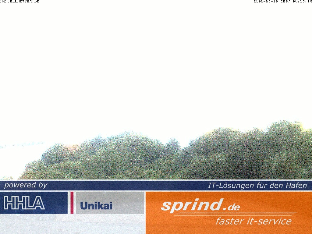 Archived image Webcam Hamburg Cruise Center