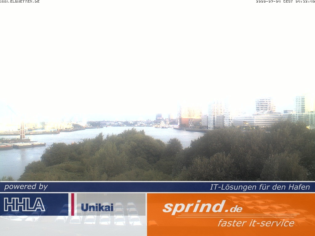 Archiv Foto Webcam Hamburg: Cruise Center Hafencity