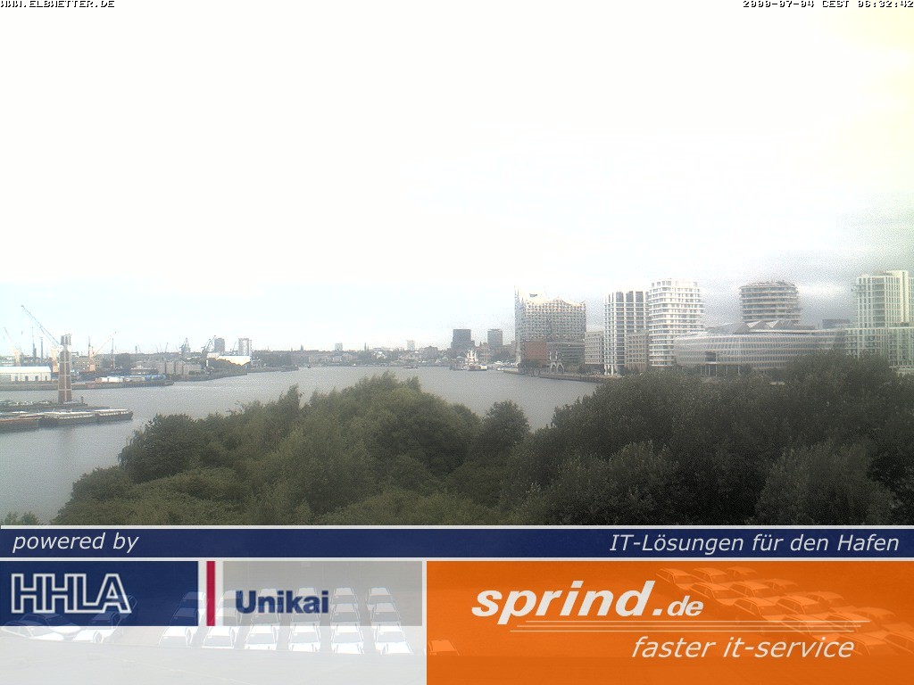 Archiv Foto Webcam Hamburg: Cruise Center Hafencity