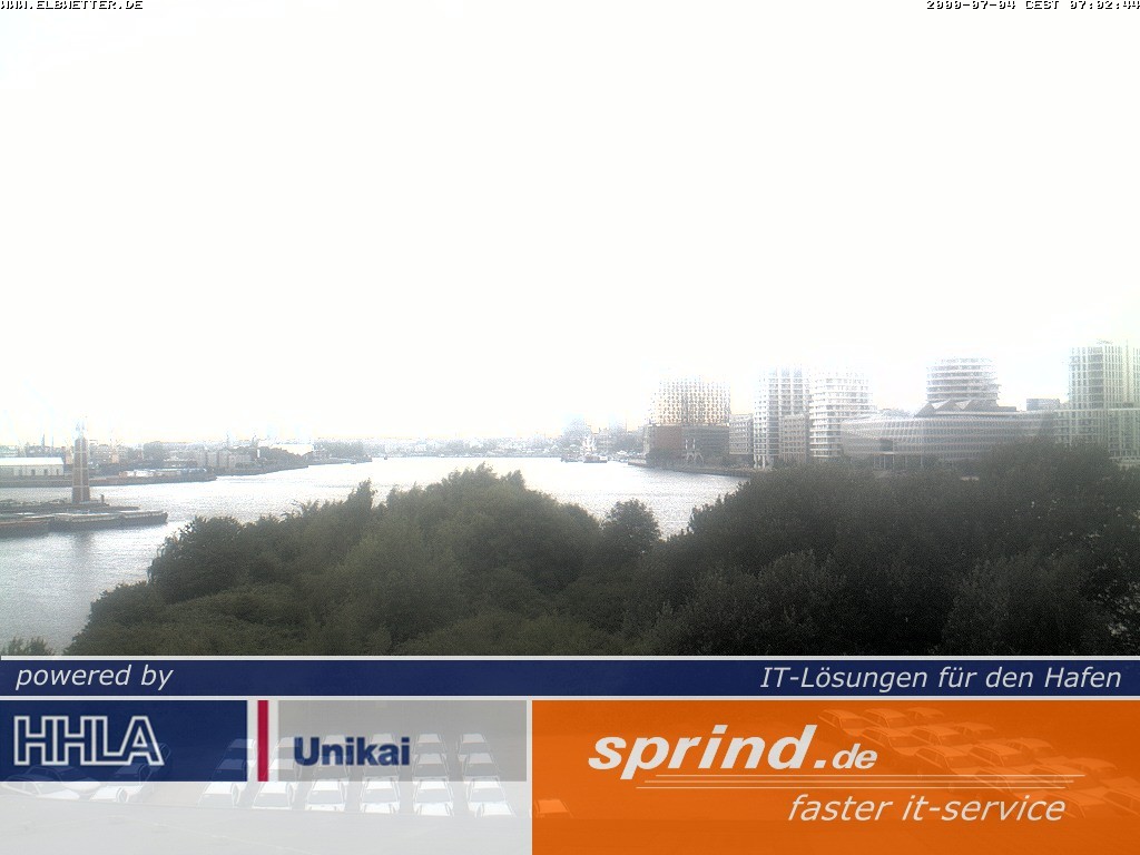 Archiv Foto Webcam Hamburg: Cruise Center Hafencity