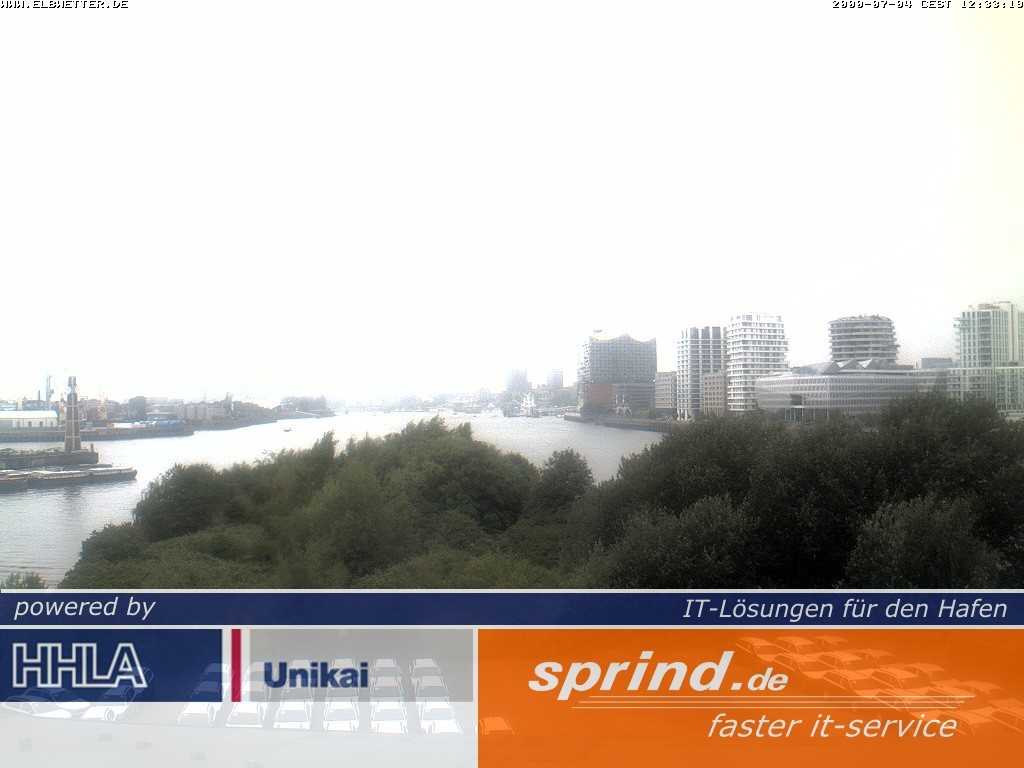 Archiv Foto Webcam Hamburg: Cruise Center Hafencity
