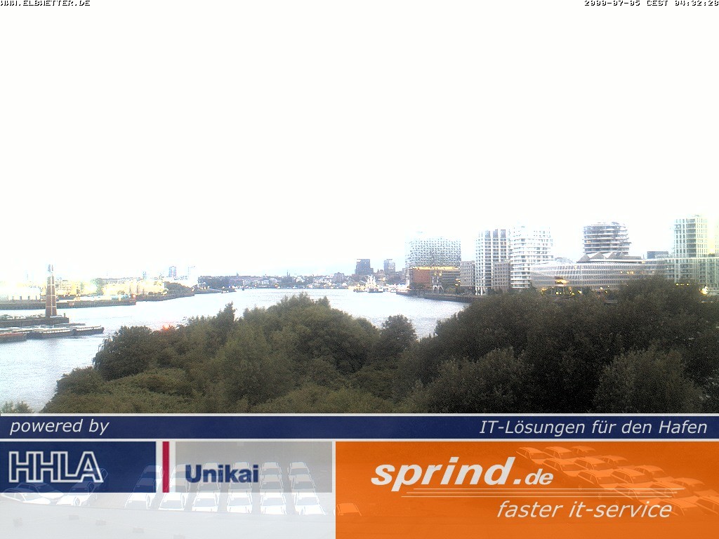 Archiv Foto Webcam Hamburg: Cruise Center Hafencity
