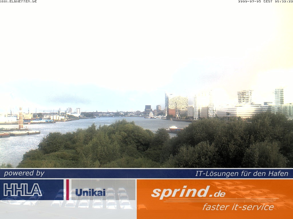 Archiv Foto Webcam Hamburg: Cruise Center Hafencity