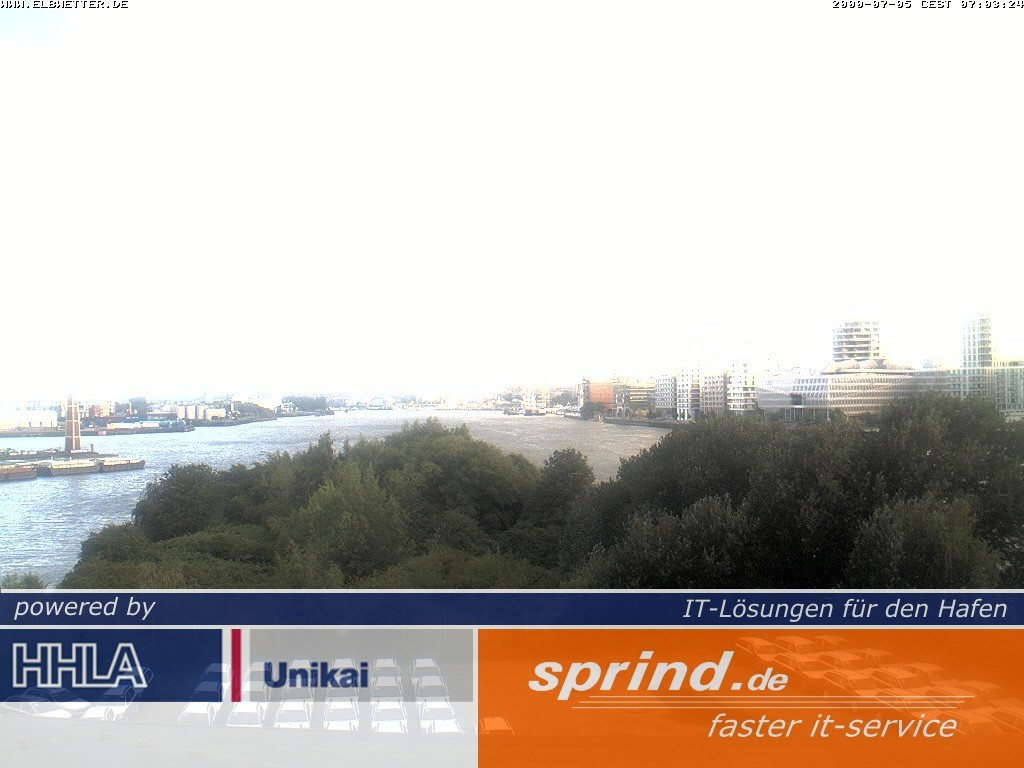 Archiv Foto Webcam Hamburg: Cruise Center Hafencity