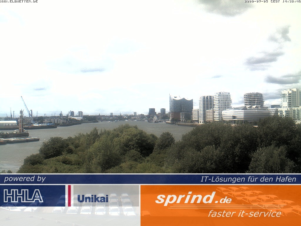 Archiv Foto Webcam Hamburg: Cruise Center Hafencity