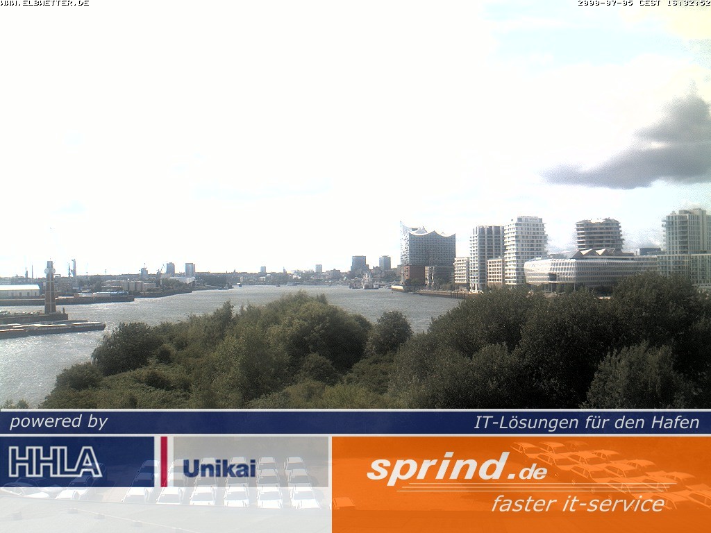 Archiv Foto Webcam Hamburg: Cruise Center Hafencity