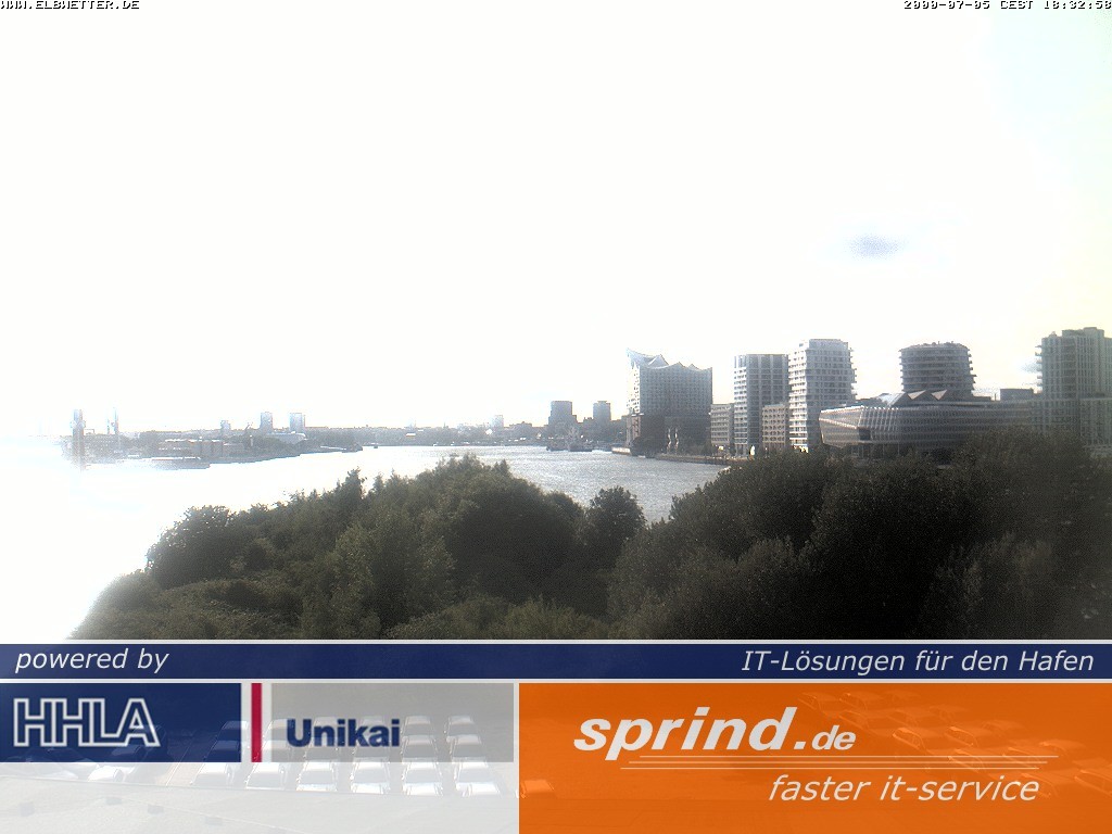 Archiv Foto Webcam Hamburg: Cruise Center Hafencity