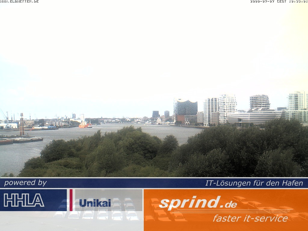 Archiv Foto Webcam Hamburg: Cruise Center Hafencity