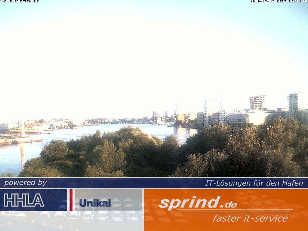Archiv Foto Webcam Hamburg: Cruise Center Hafencity