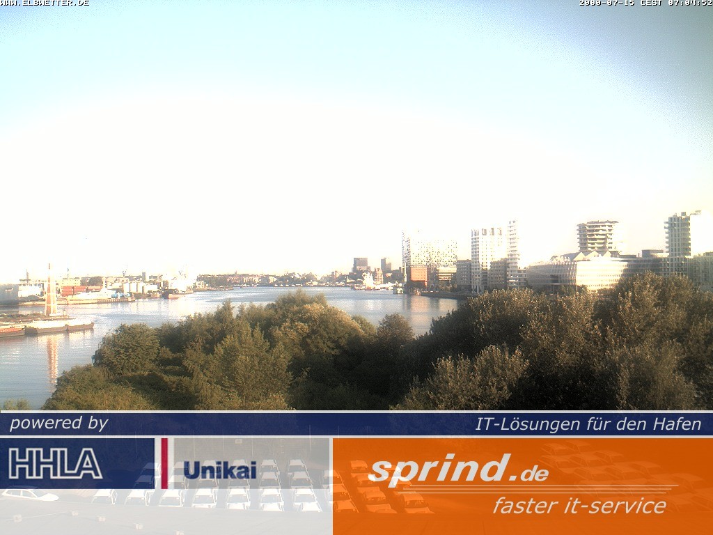 Archiv Foto Webcam Hamburg: Cruise Center Hafencity