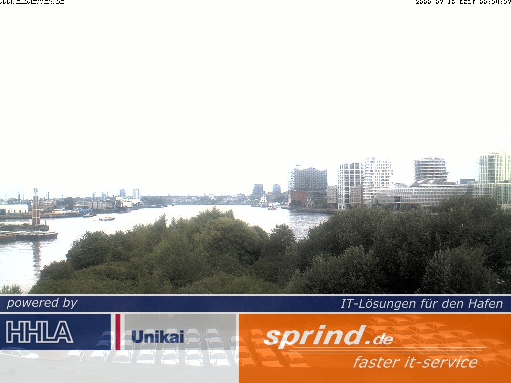 Archiv Foto Webcam Hamburg: Cruise Center Hafencity