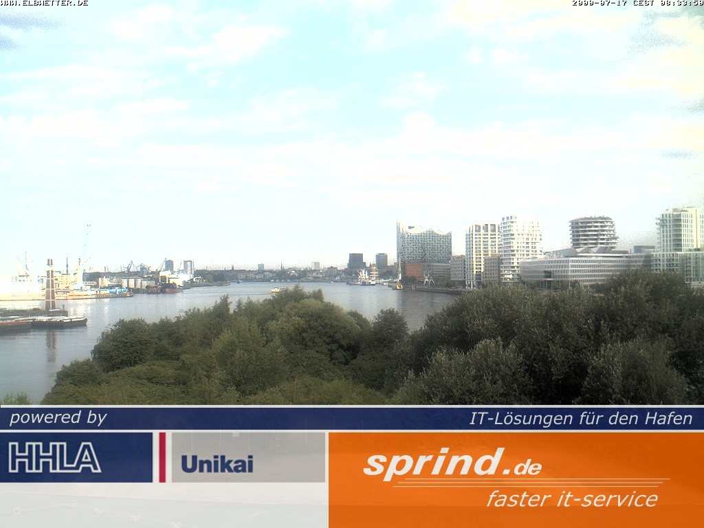 Archiv Foto Webcam Hamburg: Cruise Center Hafencity