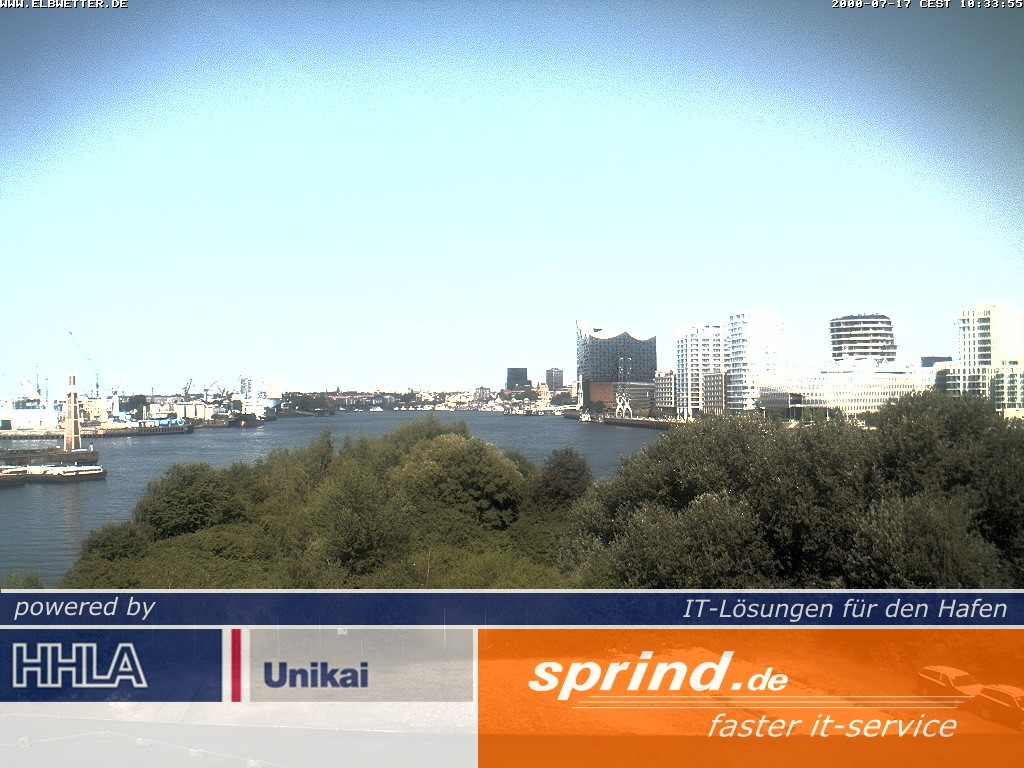Archiv Foto Webcam Hamburg: Cruise Center Hafencity