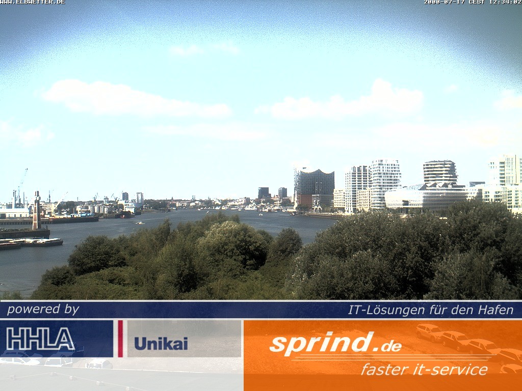 Archiv Foto Webcam Hamburg: Cruise Center Hafencity