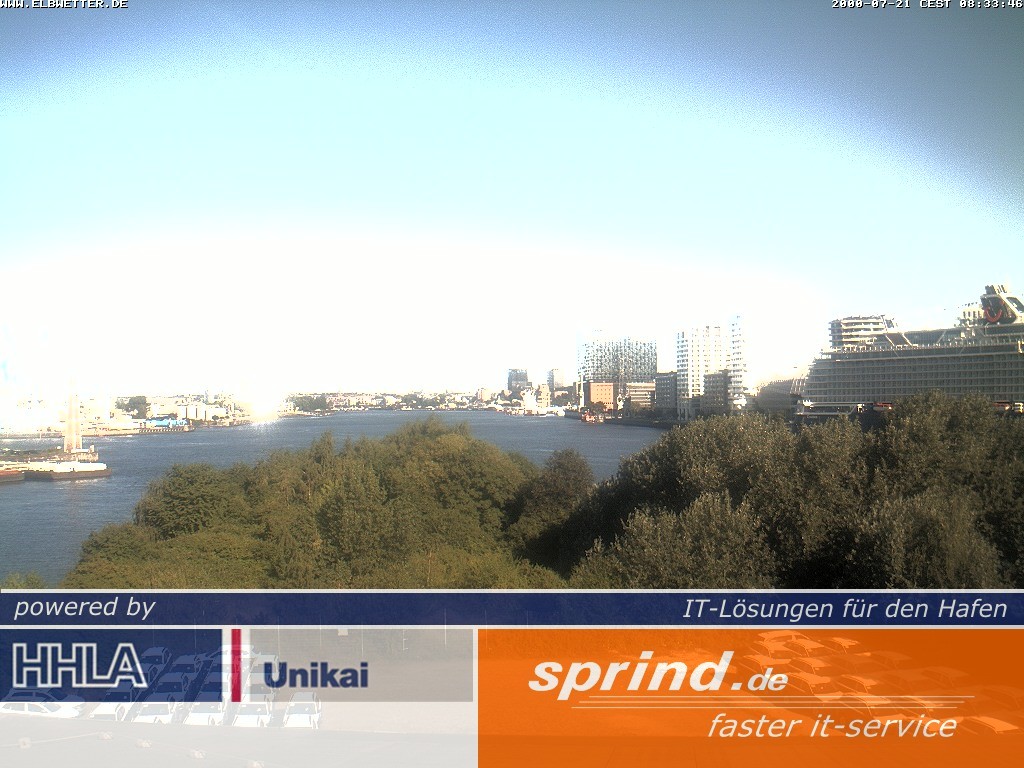 Archiv Foto Webcam Hamburg: Cruise Center Hafencity